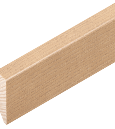 Esche Eichenton lackiert 40/12 mm