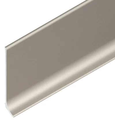 Alu-Sockel mit Fuss,ungelocht 60/11 mm hellbronze eloxiert