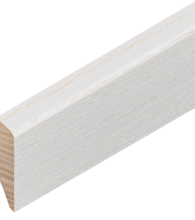 Esche weiss lasiert 40/12 mm