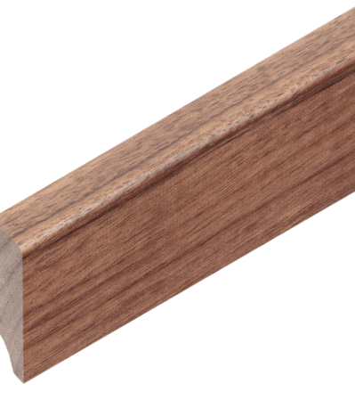 Nussbaum amerikanisch lackiert 40/12 mm