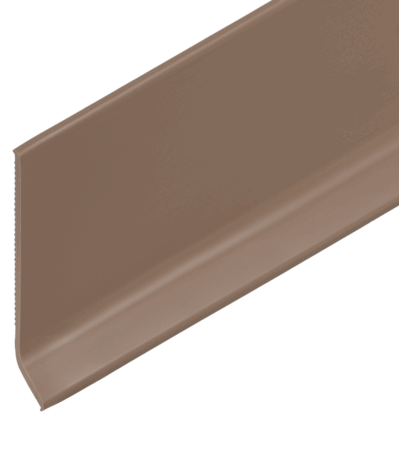 PVC-Sockel mit Fuss 60/12 mm hellgrau