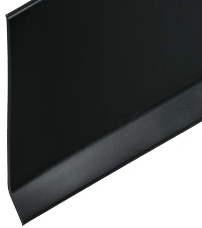 PVC-Sockel mit Fuss 100/15 mm schwarz