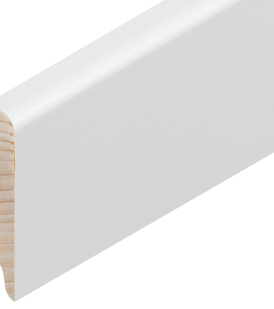 Öko-Sockel weiss RAL 9003 60/12 mm