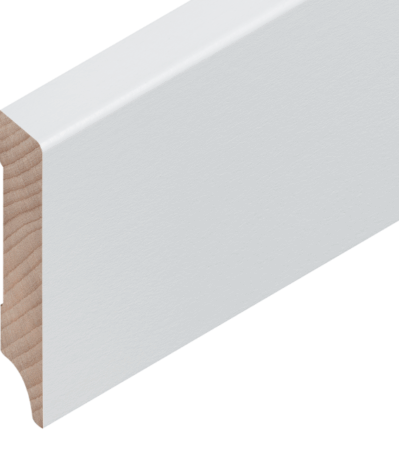 Buche weiss deckend RAL 9003 70/15 mm