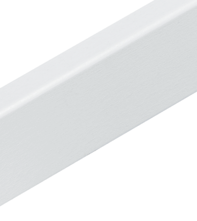 Buche weiss deckend RAL 9003 40/10 mm