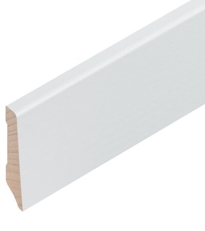 Buche weiss deckend RAL 9003 50/12/8 mm