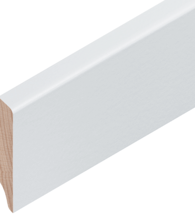 Buche weiss deckend RAL 9003 50/10 mm