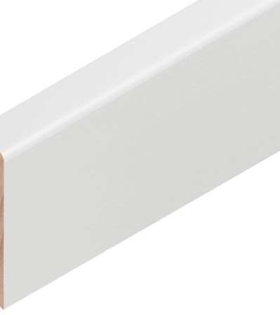 Buche weiss deckend RAL 9010 50/12 mm