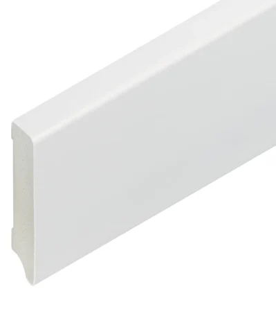 BasePro Sockel weiss RAL 9010 80/12 mm