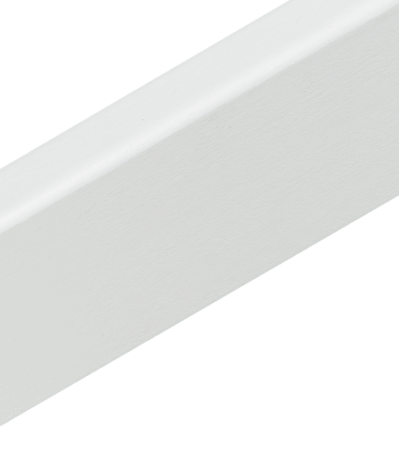 Buche weiss deckend RAL 9010 40/10 mm