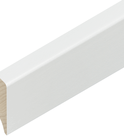 Poplar weiss deckend RAL 9010 40/12 mm