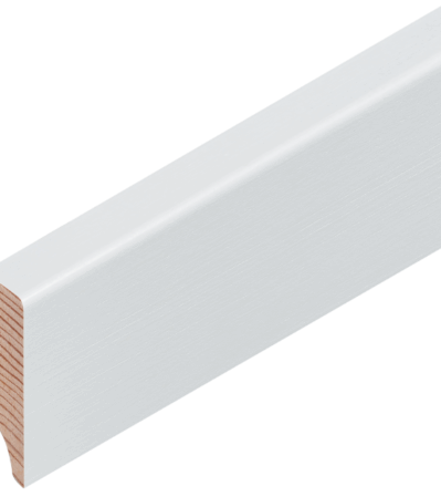 Kiefer weiss deckend RAL 9016 40/12 mm