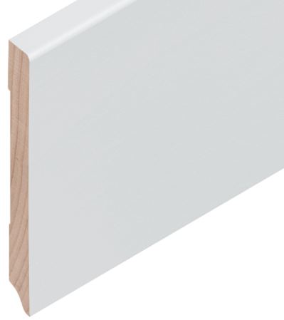 Buche weiss deckend RAL 9016 100/12 mm