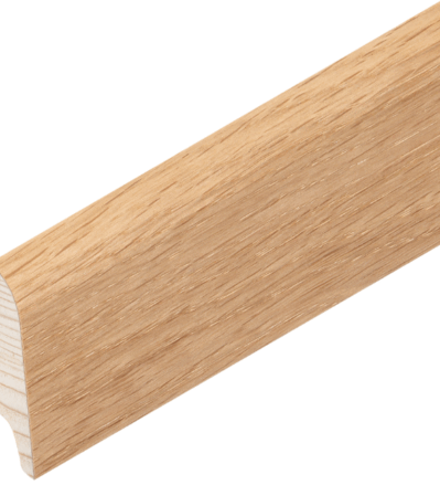 Öko-Sockel Eiche geölt 40/14/8 mm