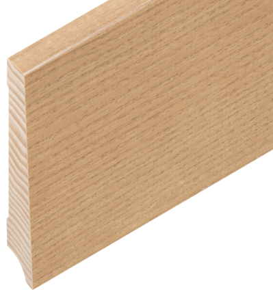 Esche Eichenton lackiert 80/15/10 mm