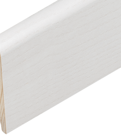 Esche weiss lasiert 60/14/8 mm