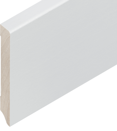 Poplar weiss deckend RAL 9003 80/12 mm