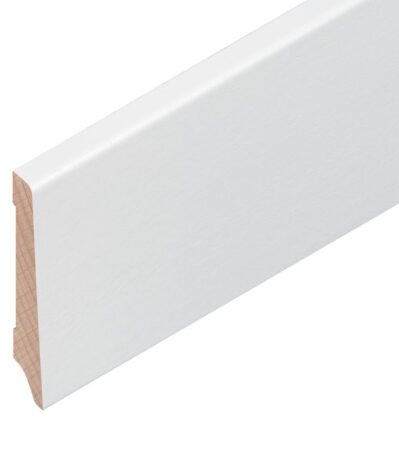 Buche weiss deckend RAL 9003 60/12/8 mm