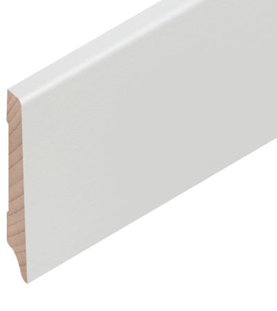 Buche weiss deckend RAL 9010 70/12/8 mm