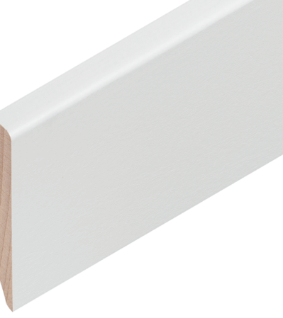 Buche weiss deckend RAL 9010 60/10 mm