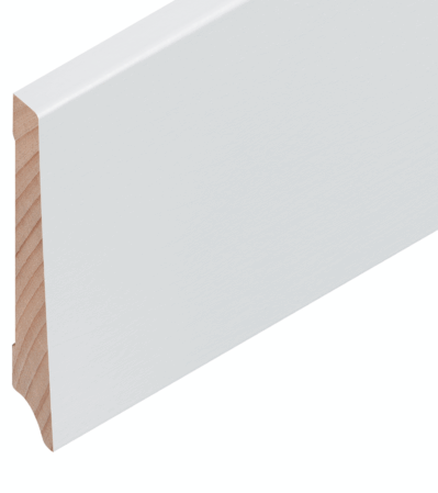 Buche weiss deckend RAL 9003 80/15/10 mm