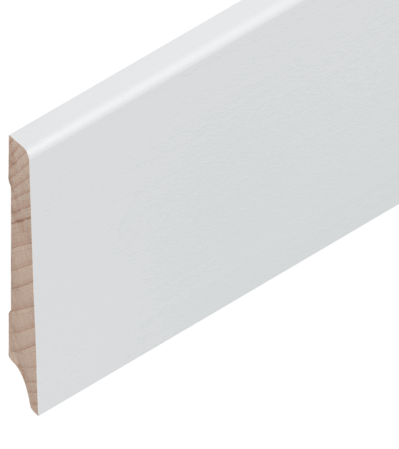 Buche weiss deckend RAL 9016 70/12/8 mm