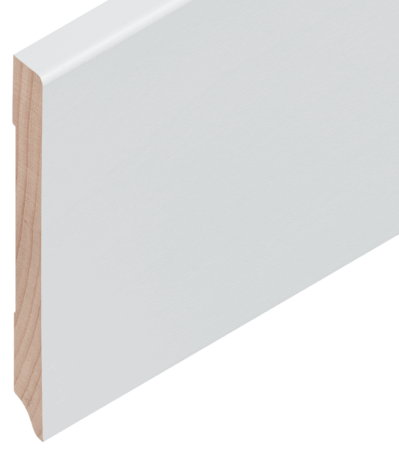 Buche weiss deckend RAL 9003 100/12 mm