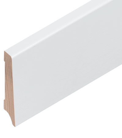 Buche weiss deckend RAL 9003 60/15/10 mm