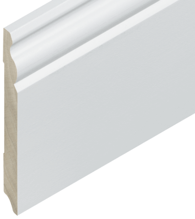 Poplar weiss deckend RAL 9003 100/12 mm