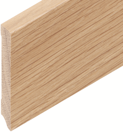 Eiche lackiert 80/12 mm