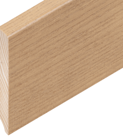 Esche Eichenton lackiert 80/12 mm