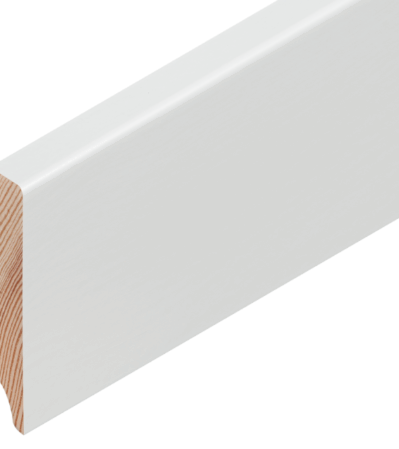 Kiefer weiss deckend RAL 9003 60/12 mm