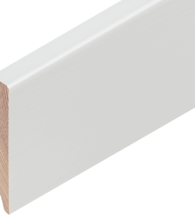 Kiefer weiss deckend RAL 9010 60/12 mm