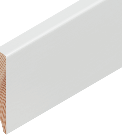 Kiefer weiss deckend RAL 9016 60/12 mm