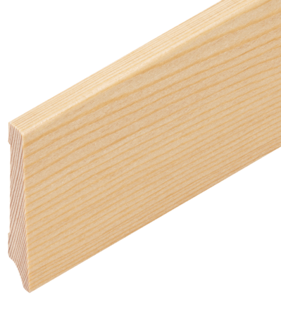 Lärche lackiert 60/12/8 mm