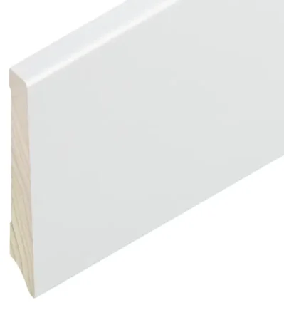 Poplar weiss deckend RAL 9003 80/15/10 mm